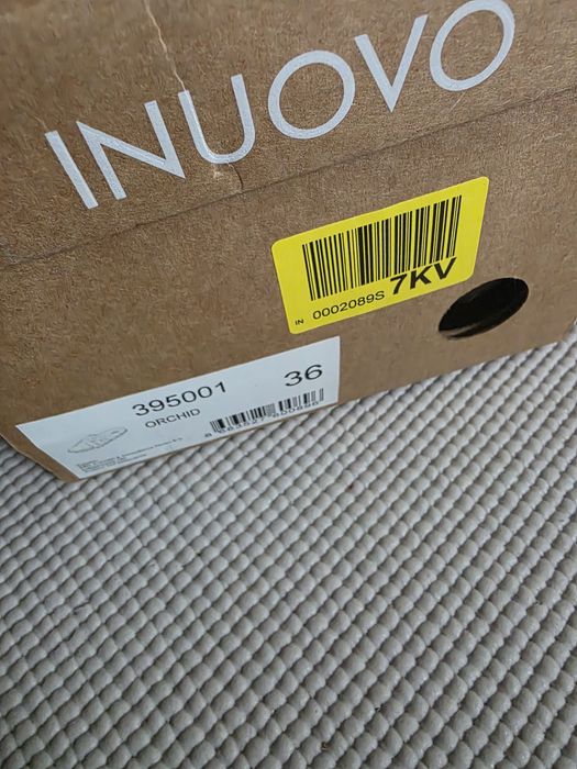 Skorzane klapki damskie inuovo