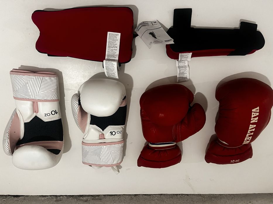 Luvas de boxe dois pares