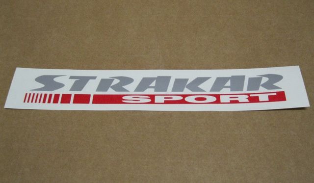 Autocolantes p/mala Mitsubishi Strakar Sport/Elegance/World Cup/Dakar