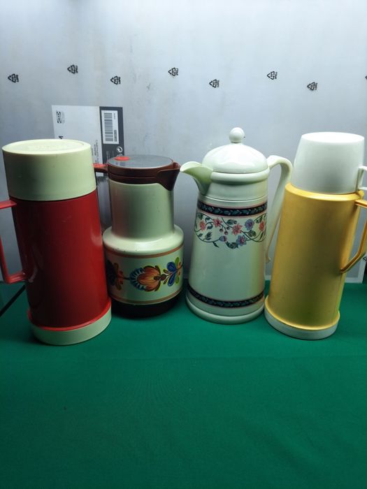 Jarro térmico, frasco e pote para gelo