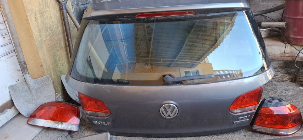 Traseira completa golf 6 1.6 tdi , eixo traseiro ,manga de eixo