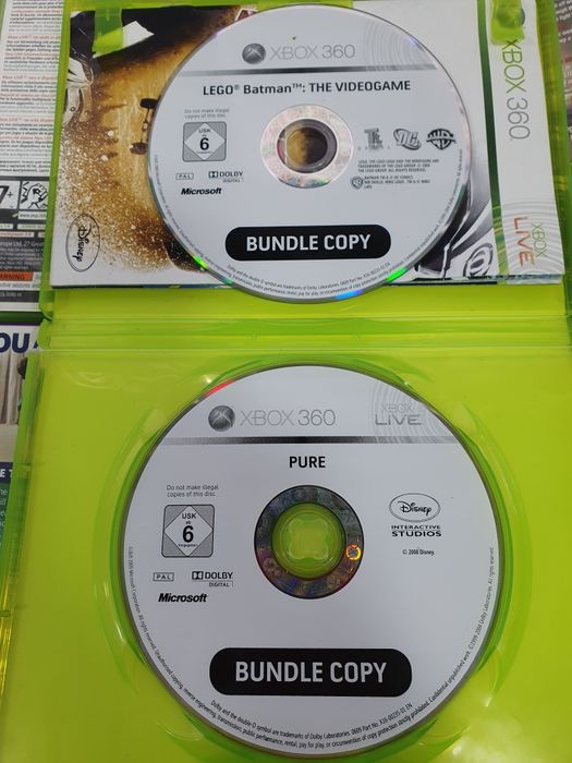Диск игровой для Xbox 360 (6 ирг разных)