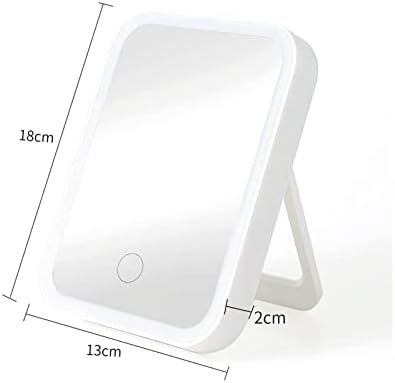 Lusterko toaletowe kosmetyczne LED do makijażu dotykowe