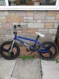 Rower BMX niebieski