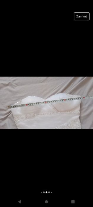 Suknia ślubna biała