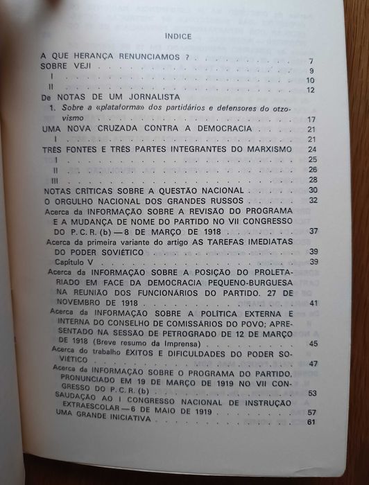 Cultura e Revolução Cultural - V.I. Lenine