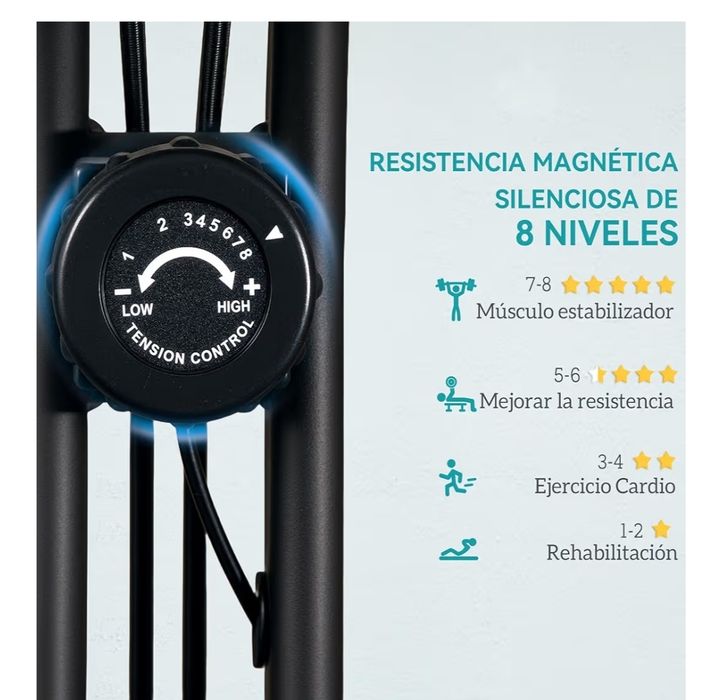 Bicicleta estatica dobravel