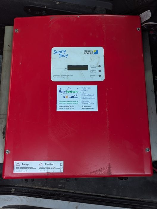 Мережевий сонячний інвертор Sunny Boy SB 500OTL MS від виробника SMA