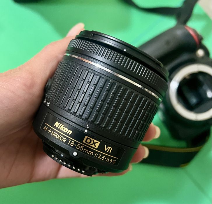 Nikon D3500  + Lente 18-55mm - pouco usada