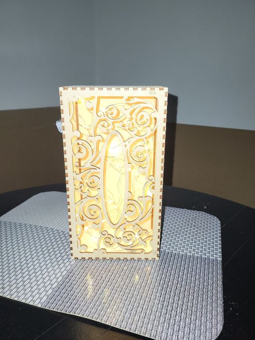 Lampa z naturalnego drewna | Boho Loft | LED