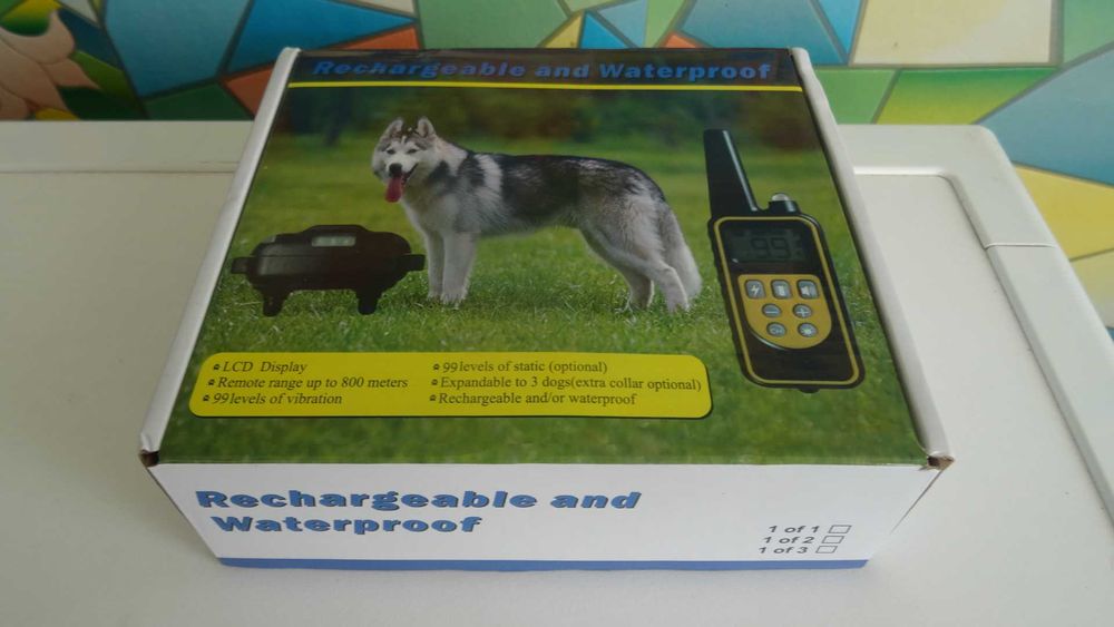 Электронный ошейник для тренировки собак.