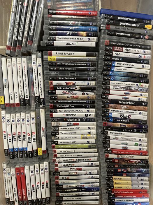 GRY na platforme Ps3 Playstation 3 move dla dzieci WRC dirt colin NFS