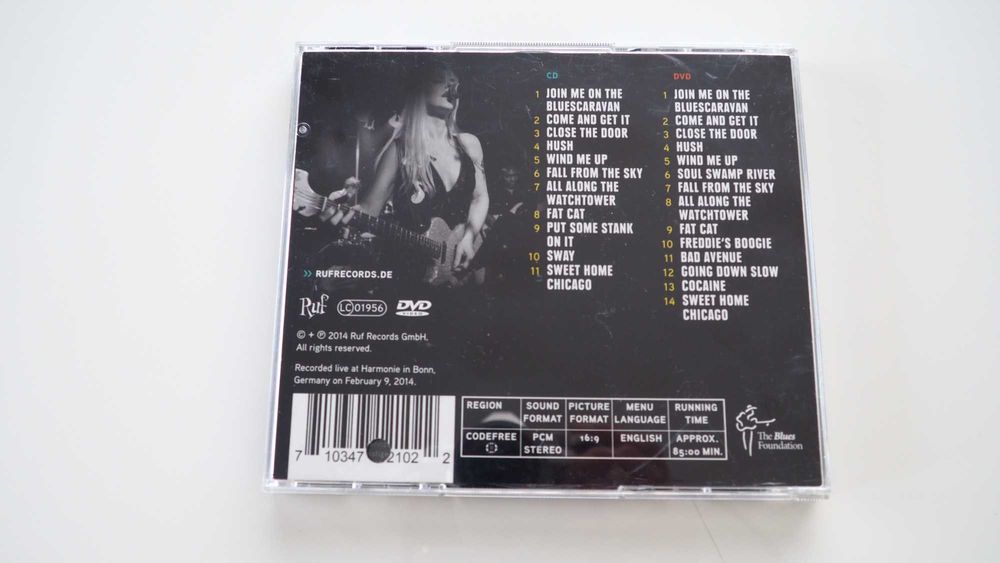 Blues Caravan 2014 – Laurence Jones / Christina Skjolberg / Albert Castiglia CD + DVD, 2014 • Ruf Records • RUF 1210 Stan: CD NM • DVD NM • Okładka NM