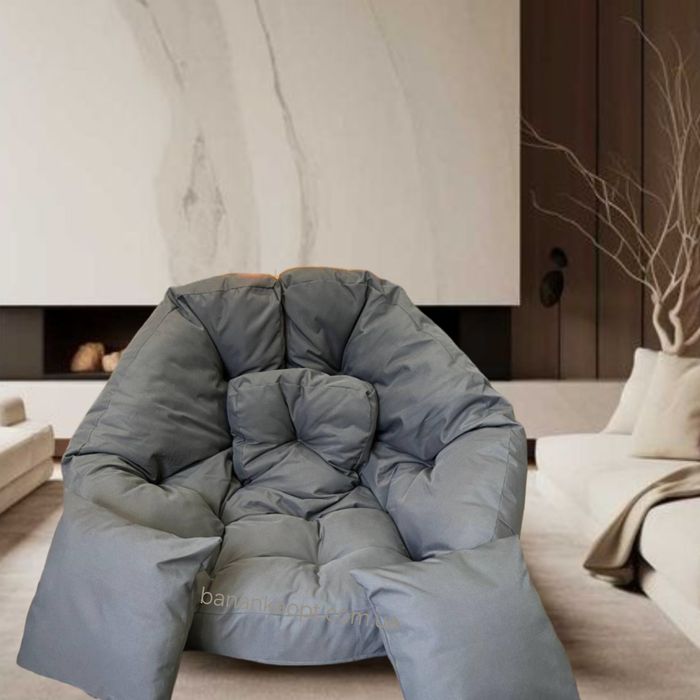 крісло футон матрац 2 в 1 транформер м'яке безкаркасне кресло оустер