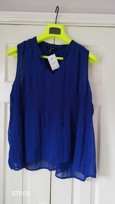 Bluzka bez rękawów rozmiar L jak nowa ST003