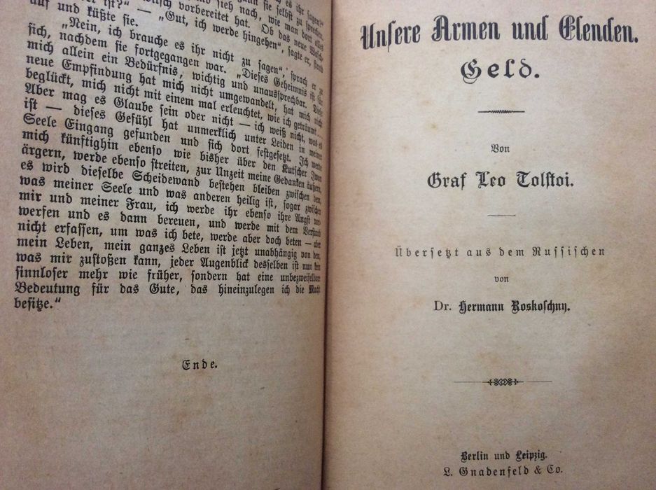 Ana Karenina. Romance do Conde Leão Tolstoi, 18??