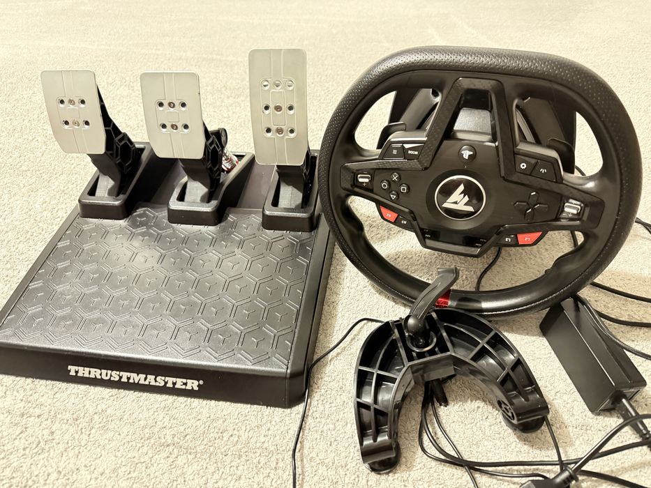 Volante e pedais PS4 e 5 e PC