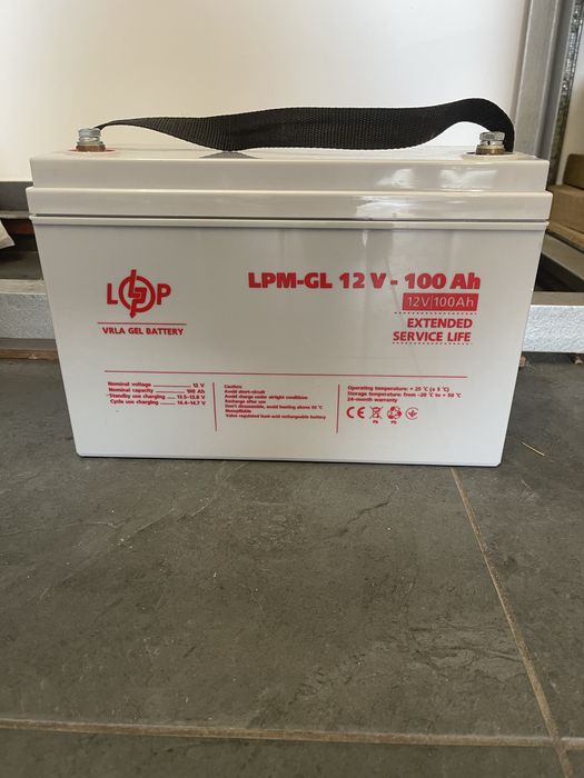 Акумулятор гелевий LPM-GL 12V - 100 Ah