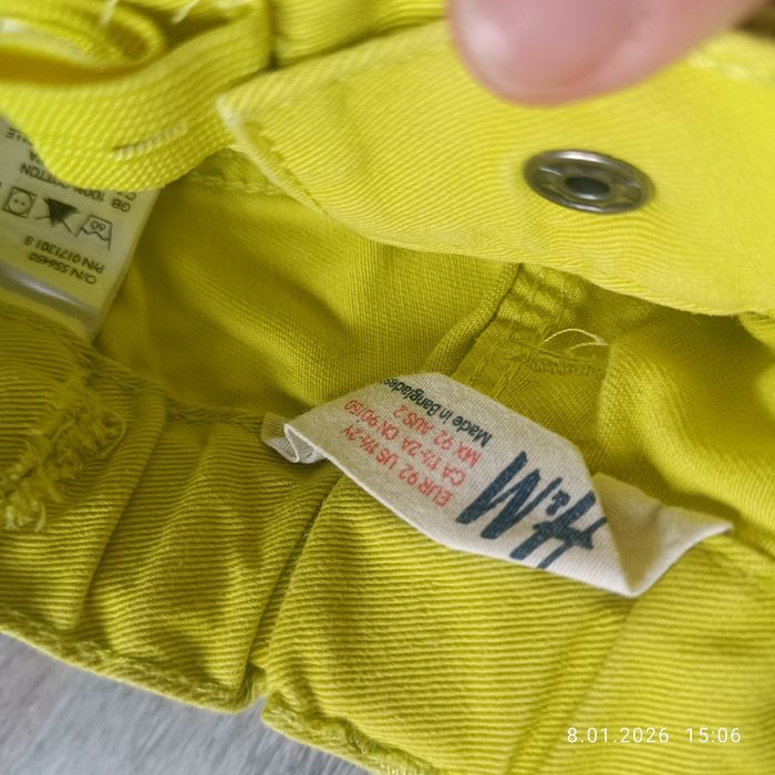 Spodnie jeansowe H&M rozmiar 92