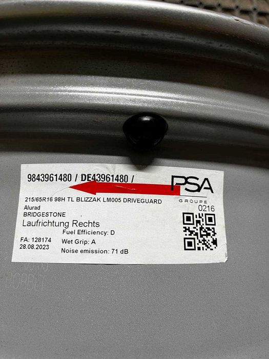 ДИСКИ НОВІ оригінал OPEL R16 4X108 Peugeot,Citroën Опель 9835097280