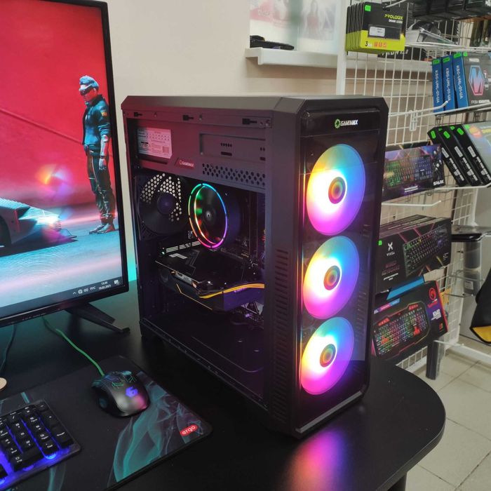 Компютер Новый Intel Core i5-9600kf, 16GB DDR4, GTX 1660 Ti, SSD 512GB