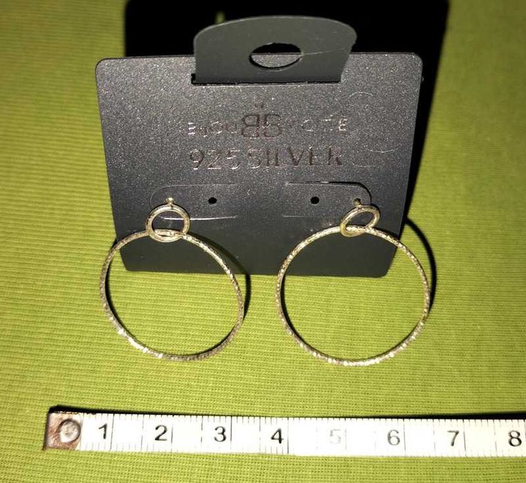 Brincos em prata Bijou Brigitte