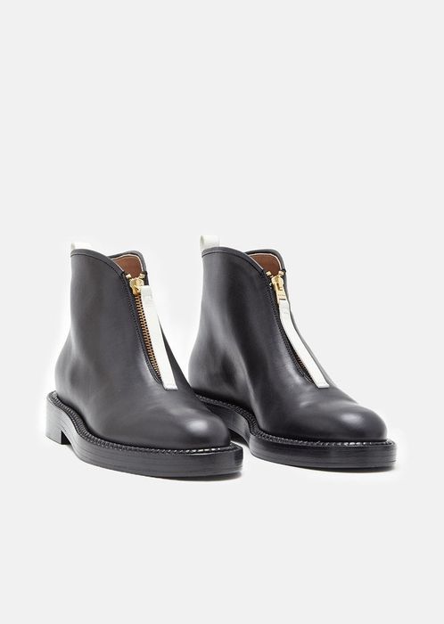 Marni шкіряни черевики декоровані блискавками, натуральна шкіра