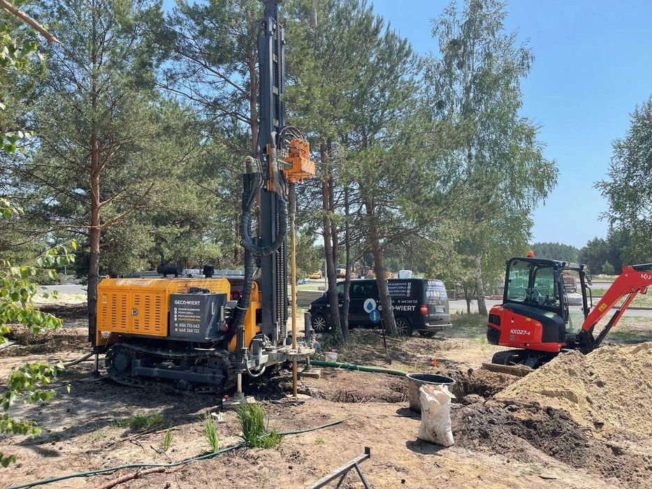 Studnie głębinowe, wiercenie studni głębinowych