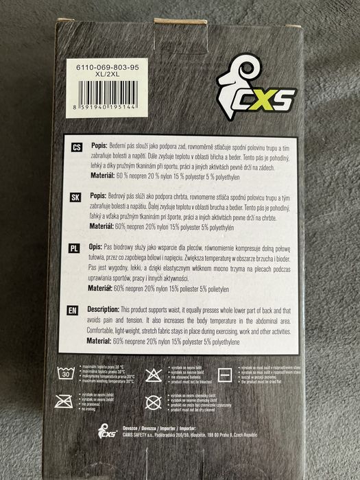 Pas biodrowy XL/2XL