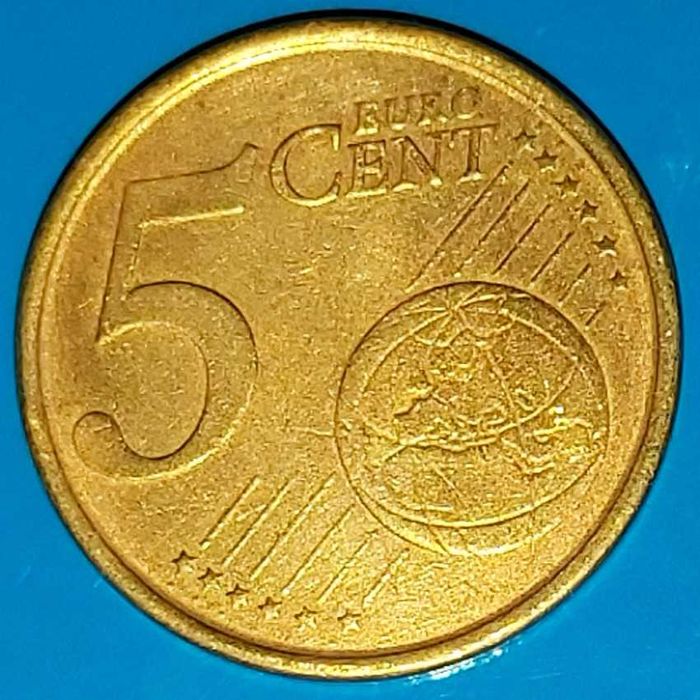 5 Cêntimos de 1999 de Espanha, Santiago de Compostela