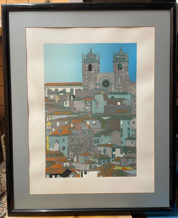 Serigrafia original 1/1  1995 Rui Botelho