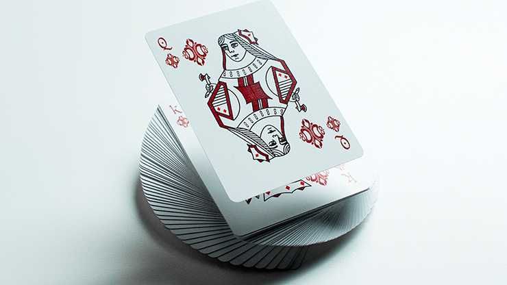 Baralho de Cartas Salem, Ornate White Scarlet, Infinitas e Division