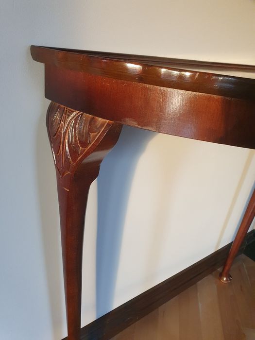 Drewniana angielska konsola