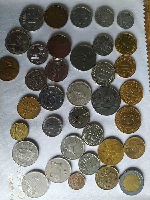 monety Europy obiegowe