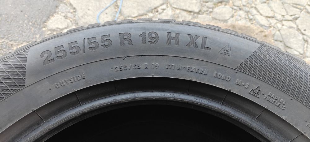 255/55r19 Continental Wintercontact TS 850P dot.3523
