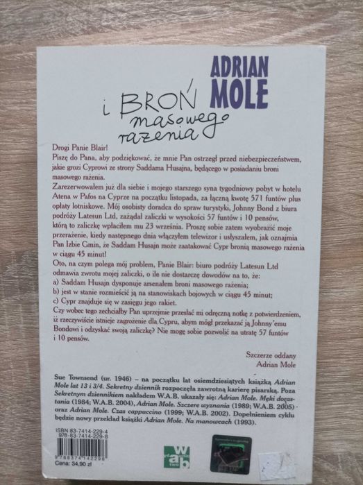 Adrian Mole - I Broń Masowego Rażenia