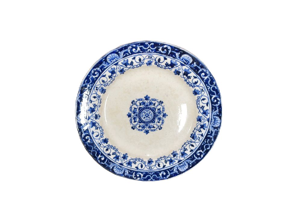Quatro pratos Louis XV Antigo Francês