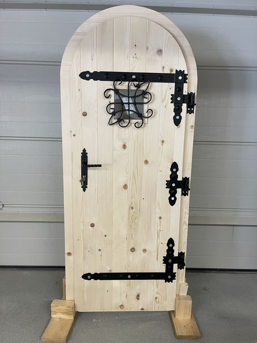 Drzwi do piwniczki na wymiar 5cm , Łukowe ziemianek pom.gospodarcze