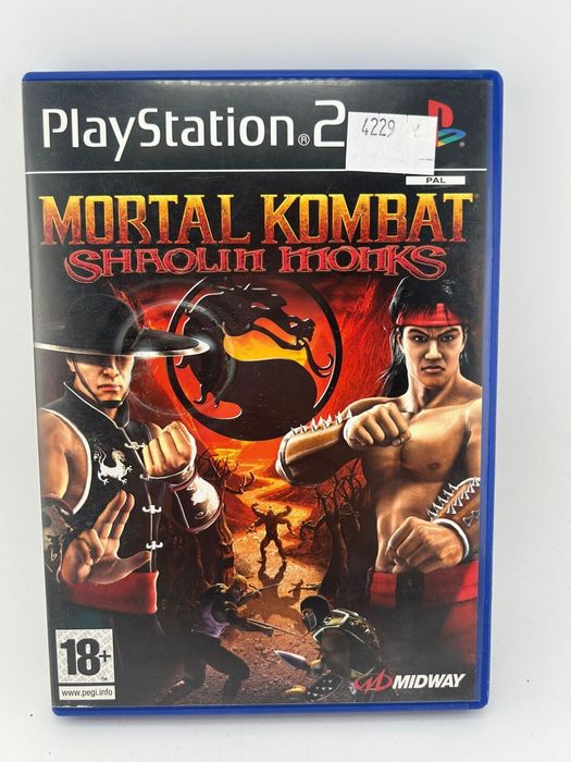 Mortal Kombat Shaolin Monks 3xA Ps2 nr 4229