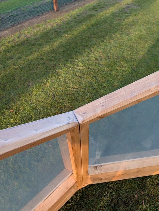 Kopuła szklarnia drewniana zadaszenie jacuzzi namiot sferyczny igloo