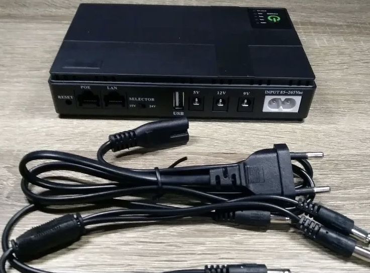 РОЗПРОДАЖ міні упс безперебійник ДБЖ ИБП для роутера DC1018L 14000мАг