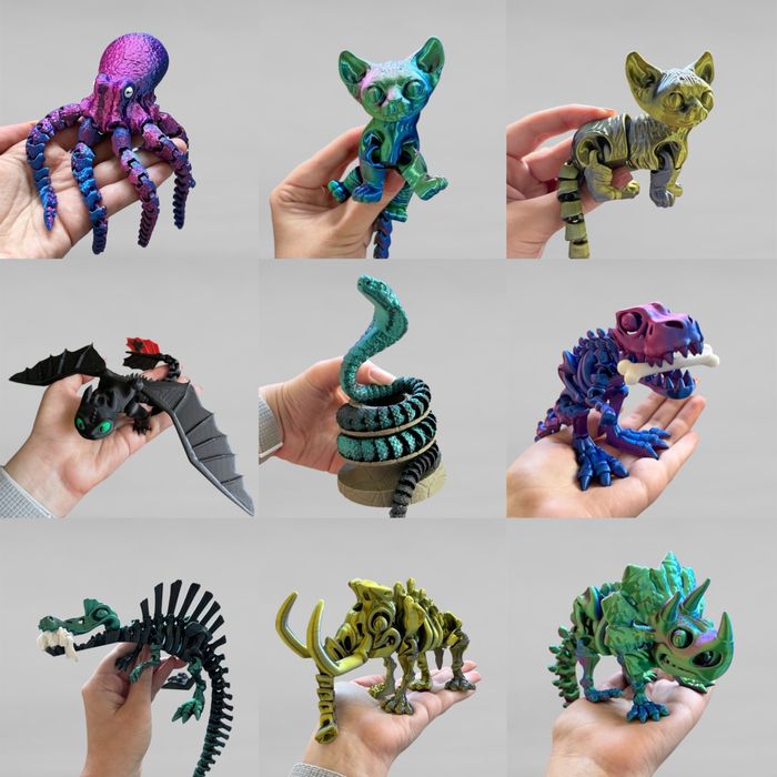 3д іграшка антистрес лабубу майнкрафт