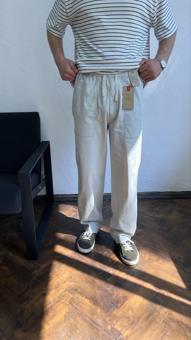 NEW ! ORIGINAL ! Бавовняно льняні літні штани Levi’s !