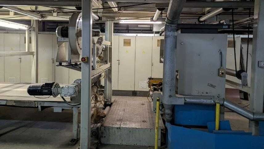 Продається обладання для виробництва шпалер № 12,  Німеччина