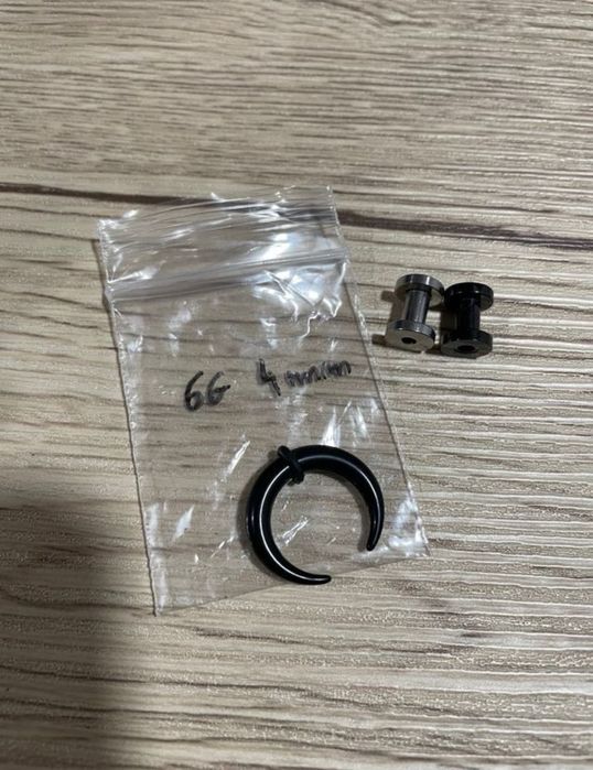 Alargador com 2s tuneis de 4mm