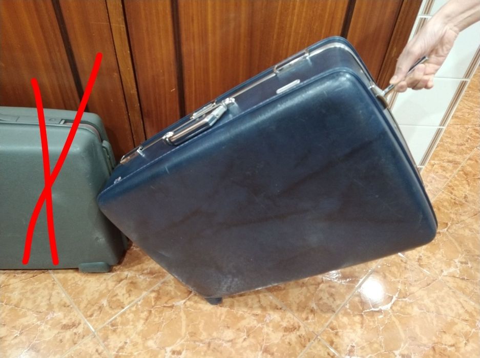Mala malas de porão 23kg rígida viagem carro casa quarto apartamento.