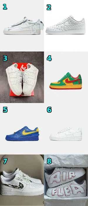 НА РУКАХ‼️кросівки Nike Air Force 1,Shroud/Custom Blood/acronym/ambish