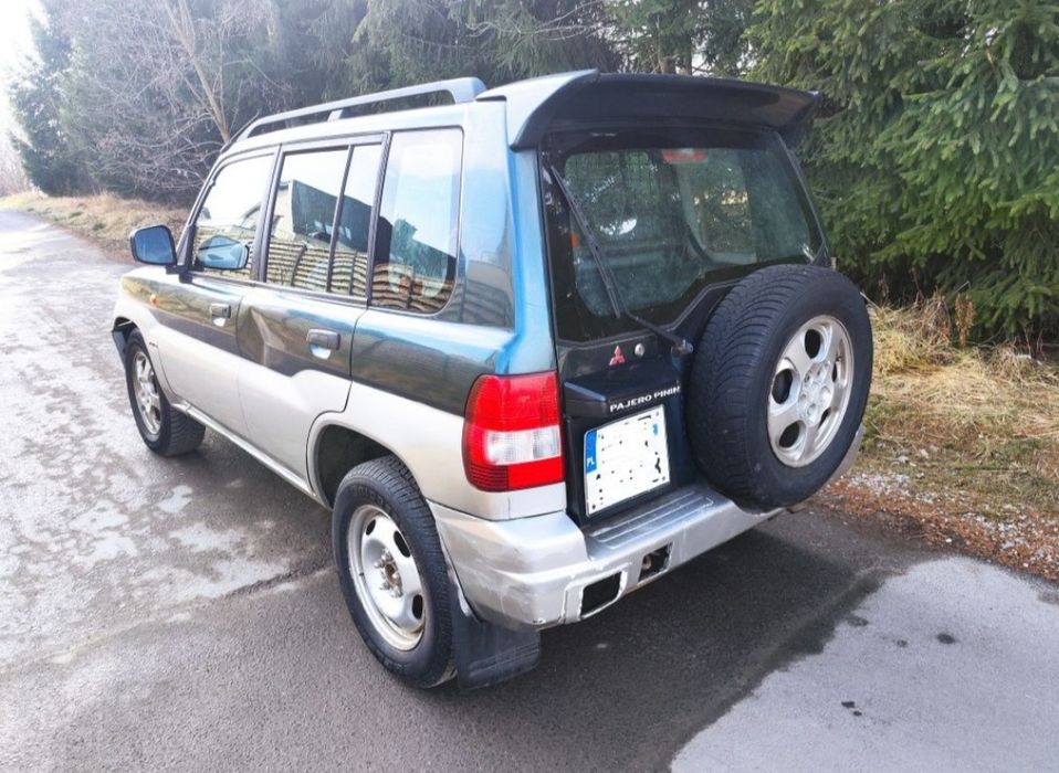 Mitsubishi Pajero Pinin 1.8 4x4 – terenowy, LPG, orurowanie + LED