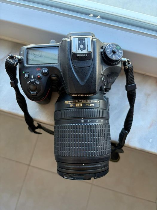 Nikon D7200 + Lente 18-140mm VR | Excelente Estado | Apenas 15k Shutters