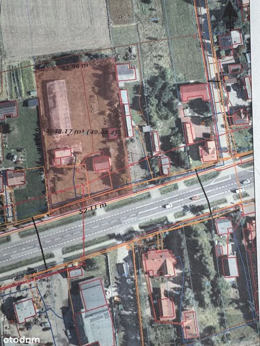 Działka budowlana 4900 m², dom i działka rolna 3,2 ha, pod inwestycję - Widok 2